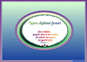 A  EVENEMENT DIPLOME