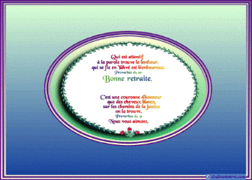 A  EVENEMENT RETRAITE