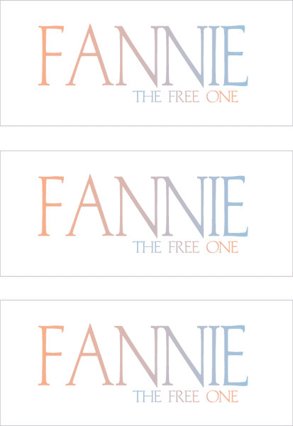 A REWARD FOR DONATIONS -- FIRST NAMES: FEMALE "F"