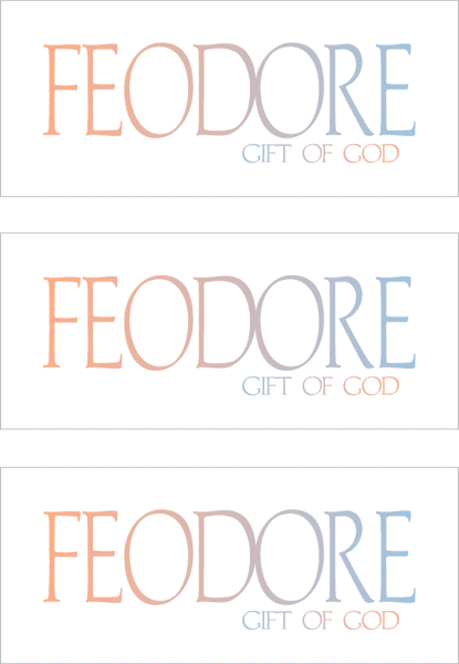 A REWARD FOR DONATIONS -- FIRST NAMES: FEMALE "F"