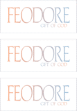 COMPATIBLE NAMES -- REWARD FOR DONATIONS:  FEMALE "F"