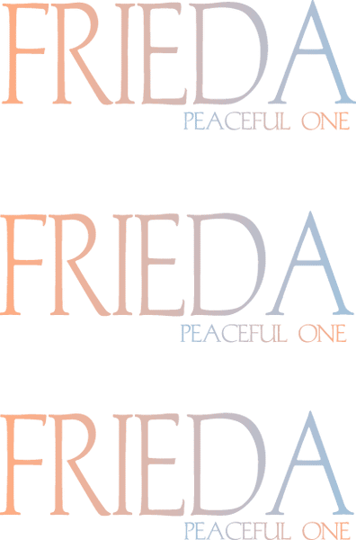 COMPATIBLE NAMES -- REWARD FOR DONATIONS:  FEMALE "F"