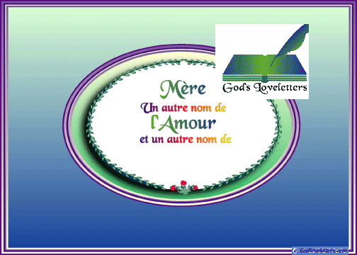 God's Loveletters Family Tree of six 6