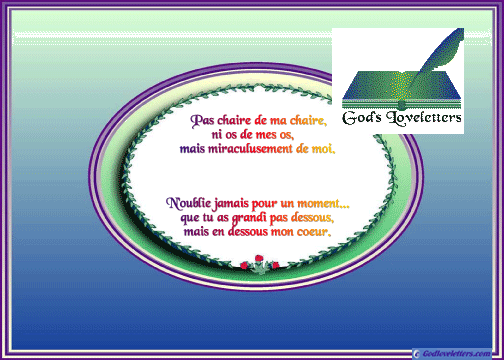 God's Loveletters Family Tree of six 6