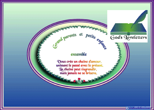 God's Loveletters Family Tree of six 6