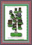 God's Loveletters Family Tree of six 6