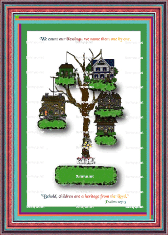 God's Loveletters Family Tree -- 5 Members