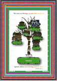 God's Loveletters Family Tree of six 6