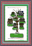 God's Loveletters Family Tree of six 6