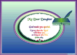 God's Loveletters Family Tree of six 6