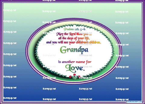 God's Loveletters --The Greatest Grandpa