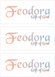 A REWARD FOR DONATIONS -- FIRST NAMES: FEMALE "F"