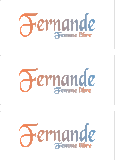 COMPATIBLE NAMES -- REWARD FOR DONATIONS: FRENCH "F"