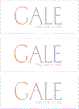 COMPATIBLE NAMES -- REWARD FOR DONATIONS: FEMALE "G"