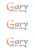 A REWARD FOR DONATIONS -- FIRST NAMES: FRENCH "G"
