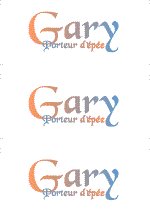 COMPATIBLE NAMES -- REWARD FOR DONATIONS: FRENCH "G"