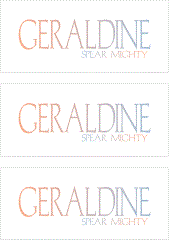 COMPATIBLE NAMES -- REWARD FOR DONATIONS: FEMALE "G"