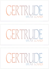 COMPATIBLE NAMES -- REWARD FOR DONATIONS: FEMALE "G"