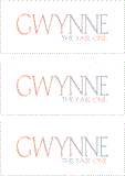 COMPATIBLE NAMES -- REWARD FOR DONATIONS: FEMALE "G"
