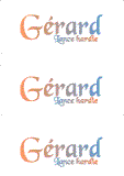 COMPATIBLE NAMES -- REWARD FOR DONATIONS: FRENCH "G"