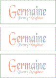COMPATIBLE NAMES -- REWARD FOR DONATIONS: FEMALE "G"