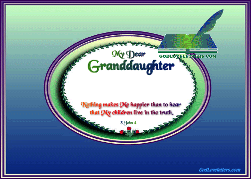 A GOD LOVE LETTER:  GRANDPA