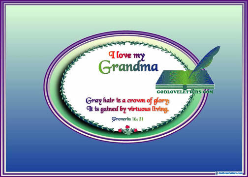 A GOD LOVE LETTER:  GRANDPA