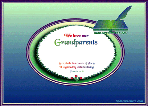 God's Loveletters Our Favorite Grandparents Gray Hair