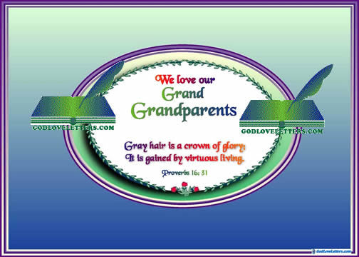 A GOD LOVE LETTER:  GRANDPA