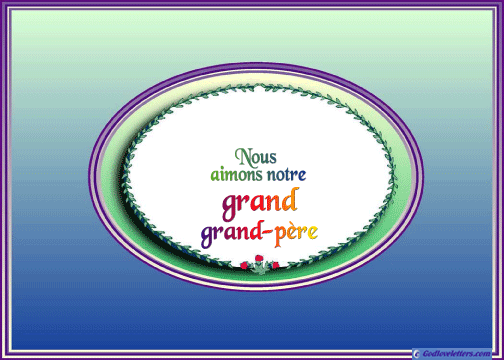 A GOD LOVE LETTER:  GRANDPA
