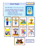 000 GREAT PEOPLE DIGITIZED CARTOONS