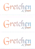 COMPATIBLE NAMES -- REWARD FOR DONATIONS: FEMALE "G"