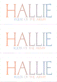 COMPATIBLE NAMES -- REWARD FOR DONATIONS:  FEMALE "H, I"