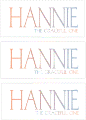 COMPATIBLE NAMES -- REWARD FOR DONATIONS:  FEMALE "H, I"