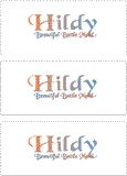 A REWARD FOR DONATIONS -- FIRST NAMES: FEMALE: "H, I"