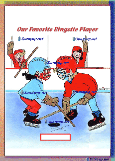 00 HOCKEY OUR FAVORITE RINGETTE PLAYER