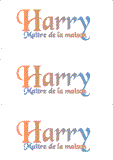 A REWARD FOR DONATIONS -- FIRST NAMES: FRENCH: "H, I"