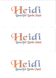 COMPATIBLE NAMES -- REWARD FOR DONATIONS:  FEMALE "H, I"
