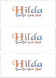 COMPATIBLE NAMES -- REWARD FOR DONATIONS:  FEMALE "H, I"