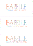 COMPATIBLE NAMES -- REWARD FOR DONATIONS:  FEMALE "H, I"