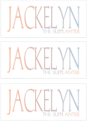 COMPATIBLE NAMES -- REWARD FOR DONATIONS: LETTER "J"