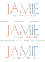 COMPATIBLE NAMES -- REWARD FOR DONATIONS: LETTER "J"