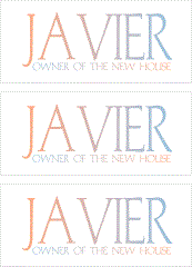 COMPATIBLE NAMES -- REWARD FOR DONATIONS: LETTER "J"