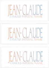 COMPATIBLE NAMES -- REWARD FOR DONATIONS: LETTER "J"