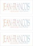 A REWARD FOR DONATIONS -- FIRST NAMES: LETTER "J"