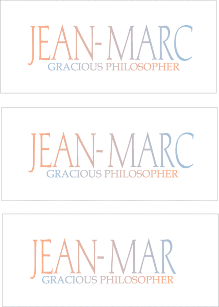 A REWARD FOR DONATIONS -- FIRST NAMES: LETTER "J"