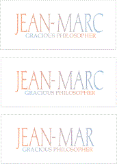 COMPATIBLE NAMES -- REWARD FOR DONATIONS: LETTER "J"