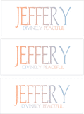 A REWARD FOR DONATIONS -- FIRST NAMES: LETTER "J"