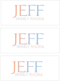 A REWARD FOR DONATIONS -- FIRST NAMES: LETTER "J"
