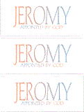 COMPATIBLE NAMES -- REWARD FOR DONATIONS: LETTER "J"